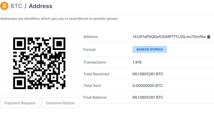 genesis-block-address