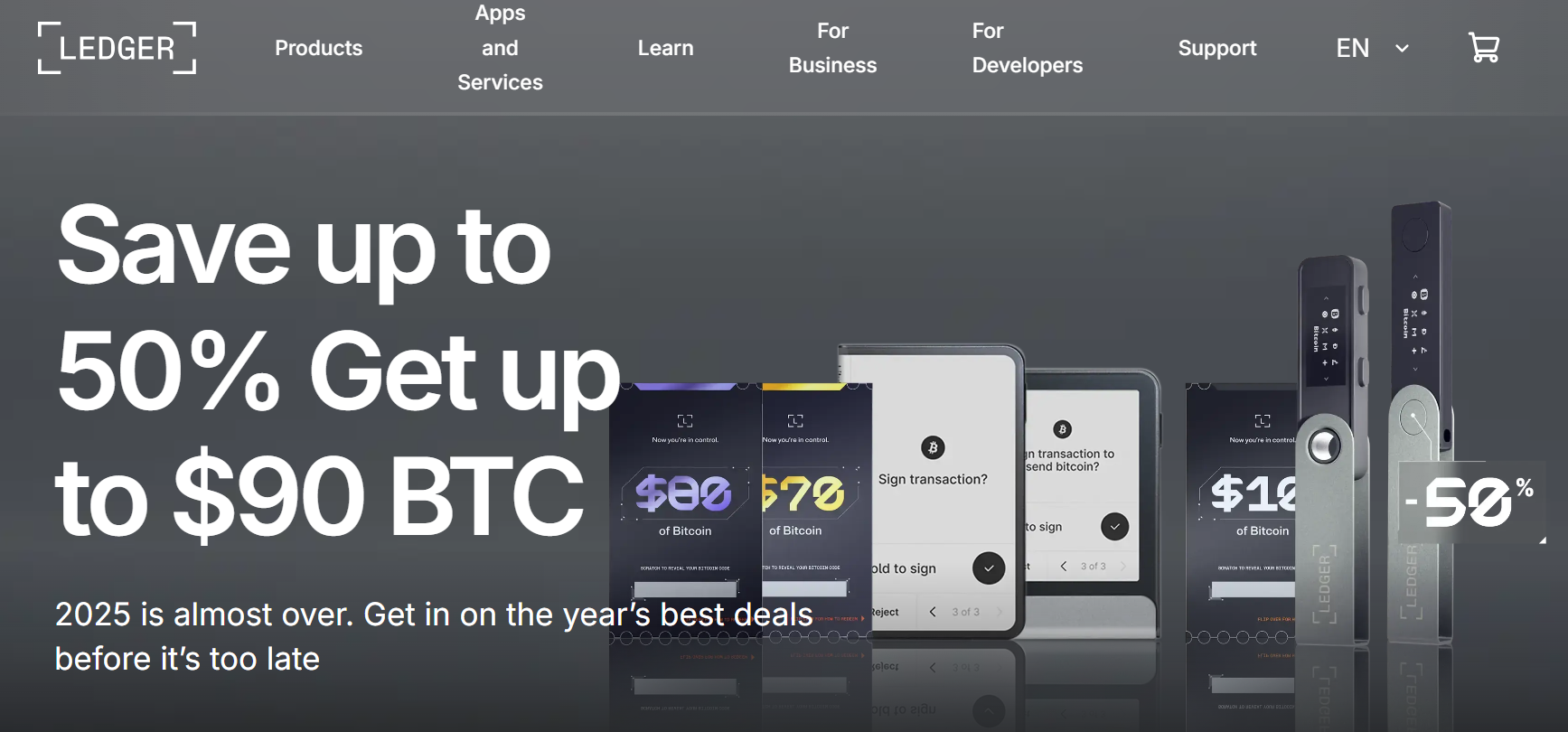 These Are The Best Crypto Hardware Wallet Deals This Holiday Season – Crypto -Corner